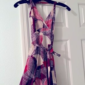 Maxi BCBG Multi Color Dress